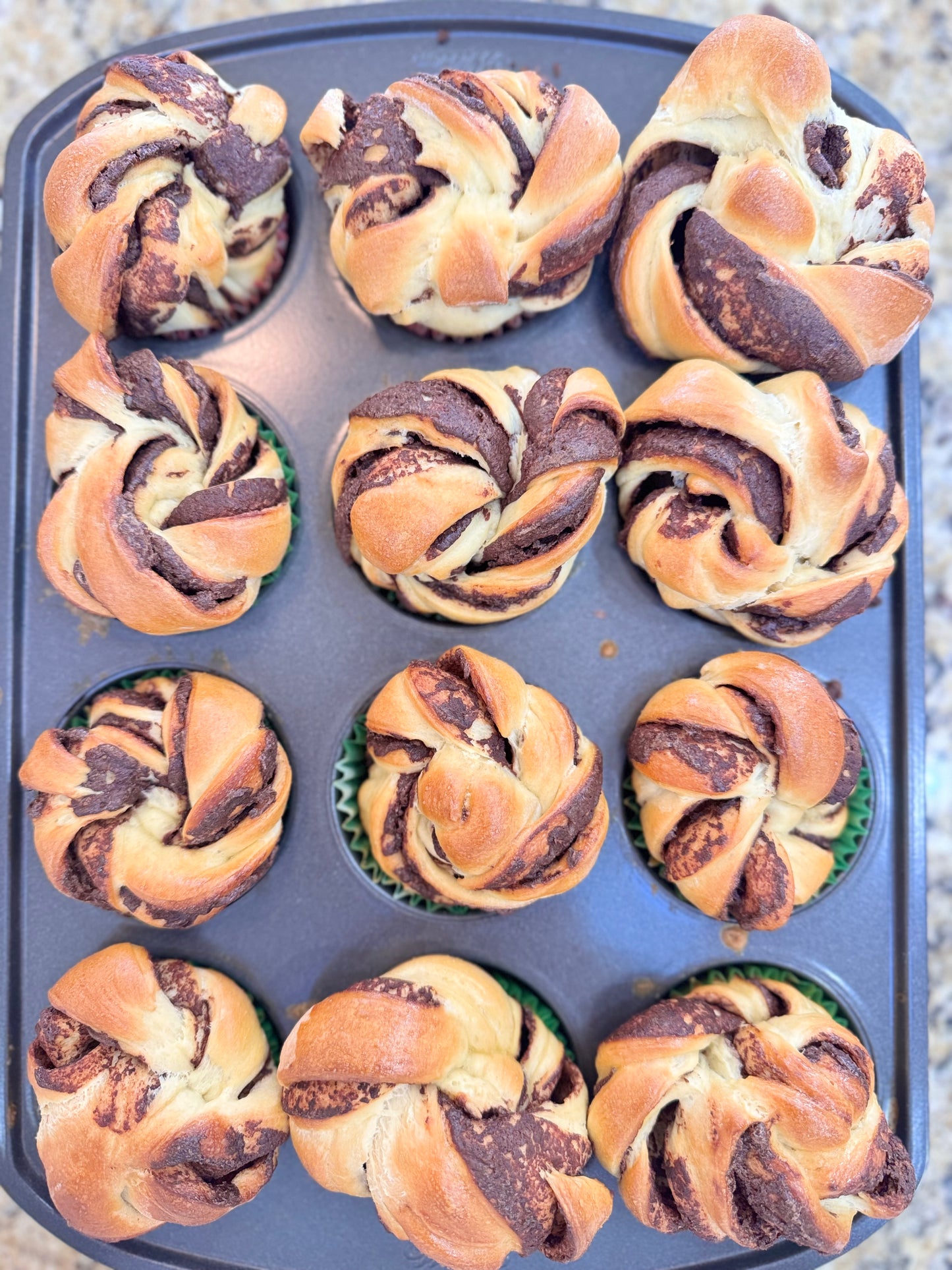 Brioche Chocolate Buns