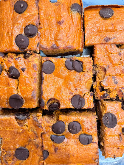 Chocolate Pumpkin Brownies