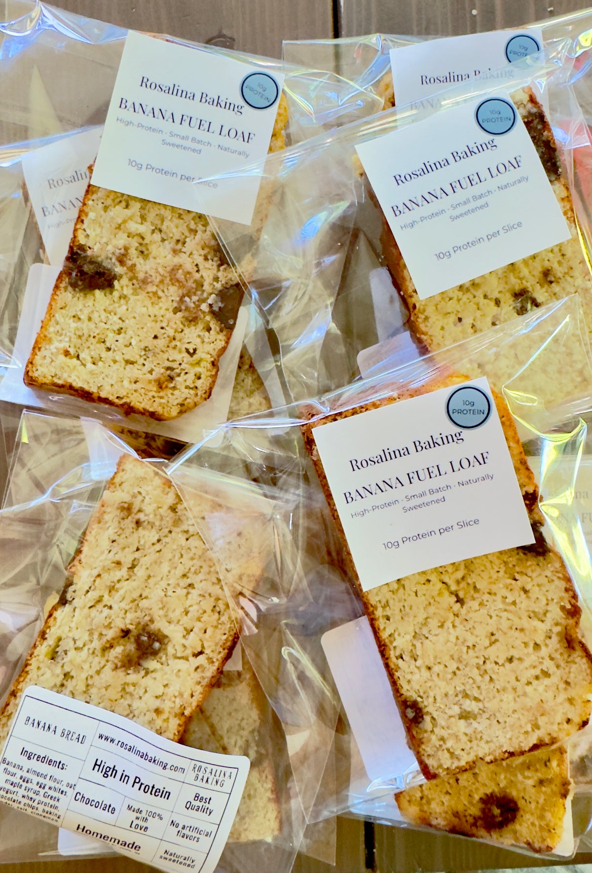 High Protein Banana Bread