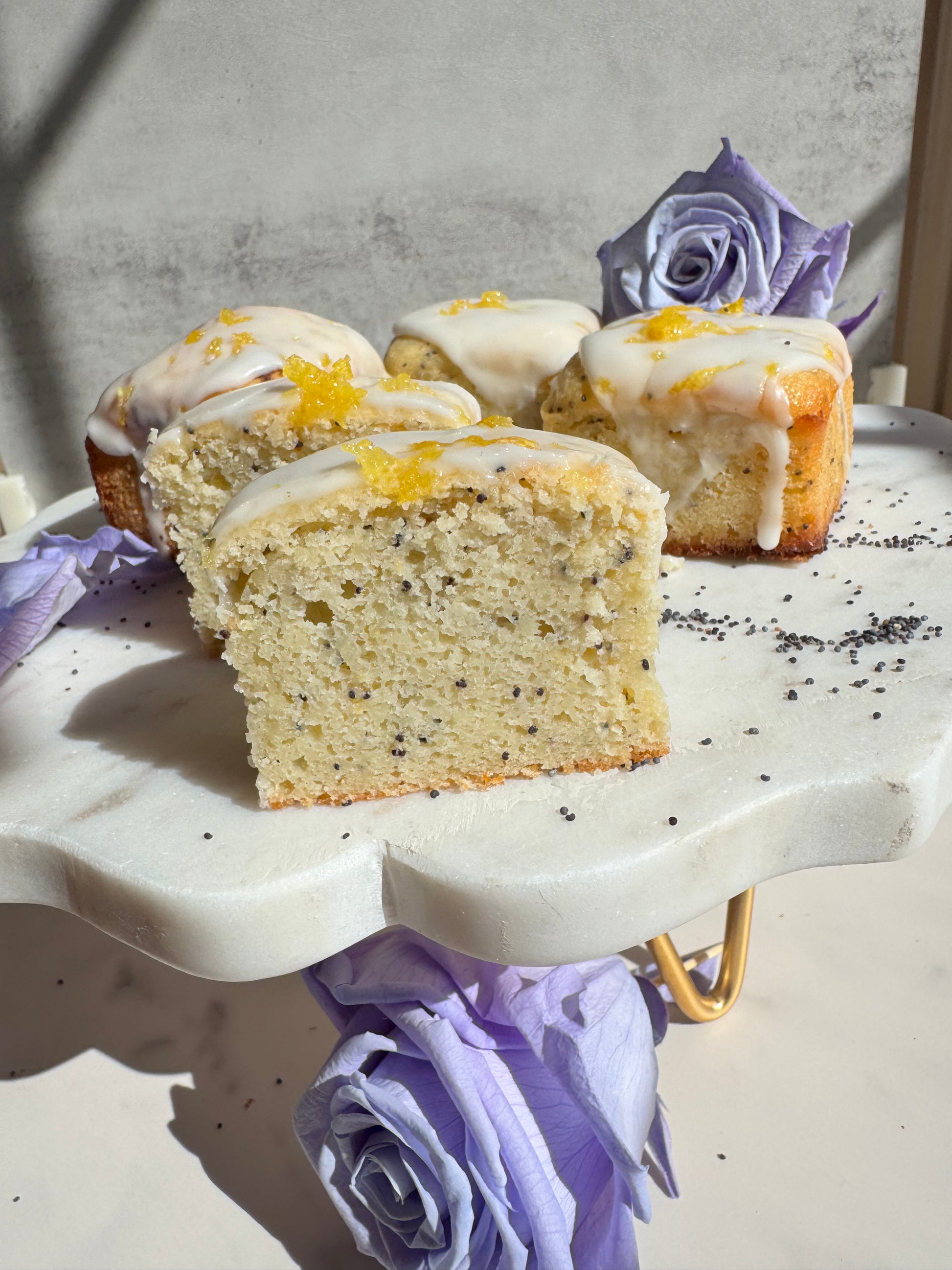 lavender poppy seed cake Cakes For All Tastes – Rosalina Baking