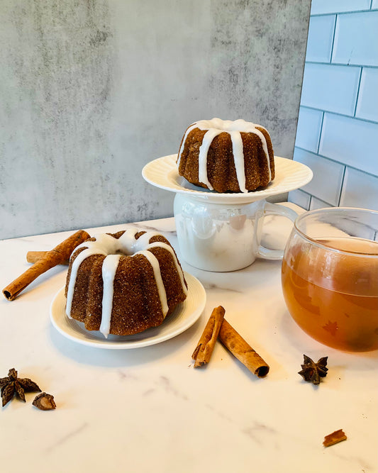Apple Cider Mini Bundt Cake
