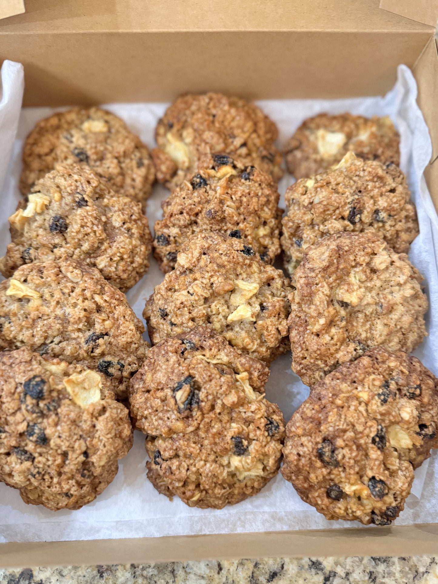 Apple Oatmeal Cookies